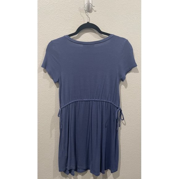 A PEA IN THE POD Maternity Blue Blouse - Picture 5 of 5